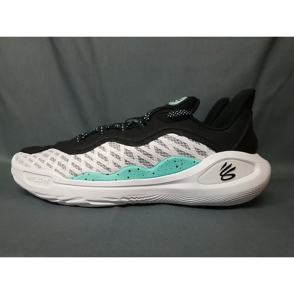 Under Armour Men's Curry 11 Sneakers Future Curry Size 10.5. Worn on Court once - Picture 7 of 11